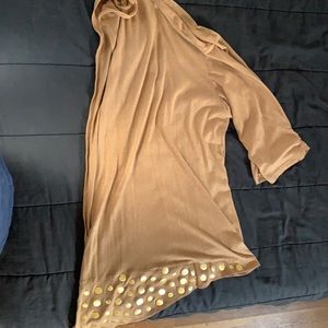 Woman cardigan three quarter sleeve